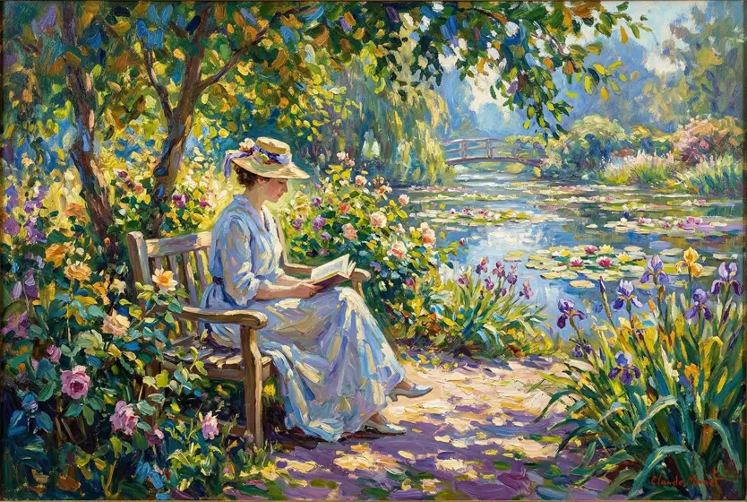 AI-generated photo: Impressionist Style