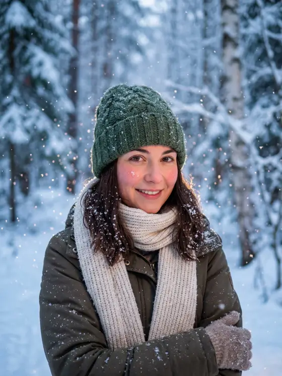 AI-generated photo: Magical Snow