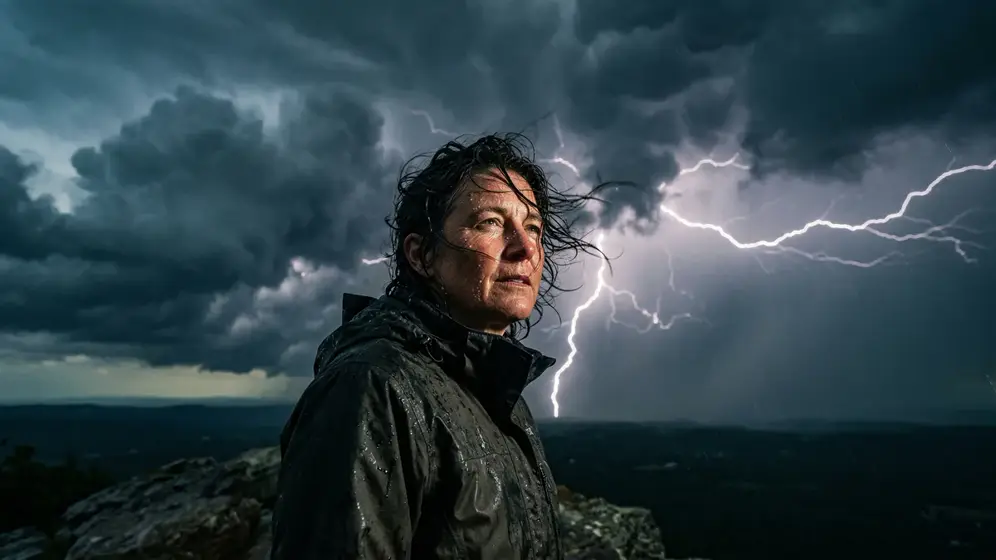 AI-generated photo: Electric Storm